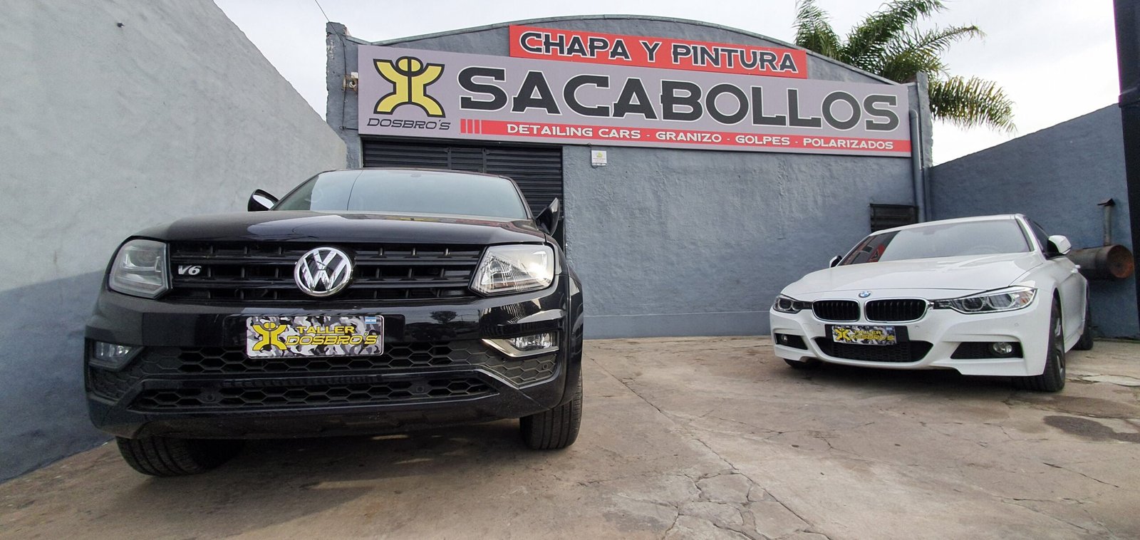 Interior del taller DosBros