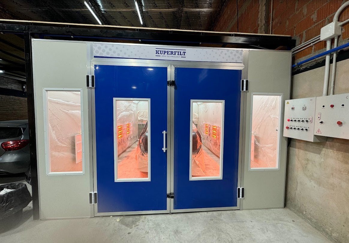 Cabina de pintura profesional